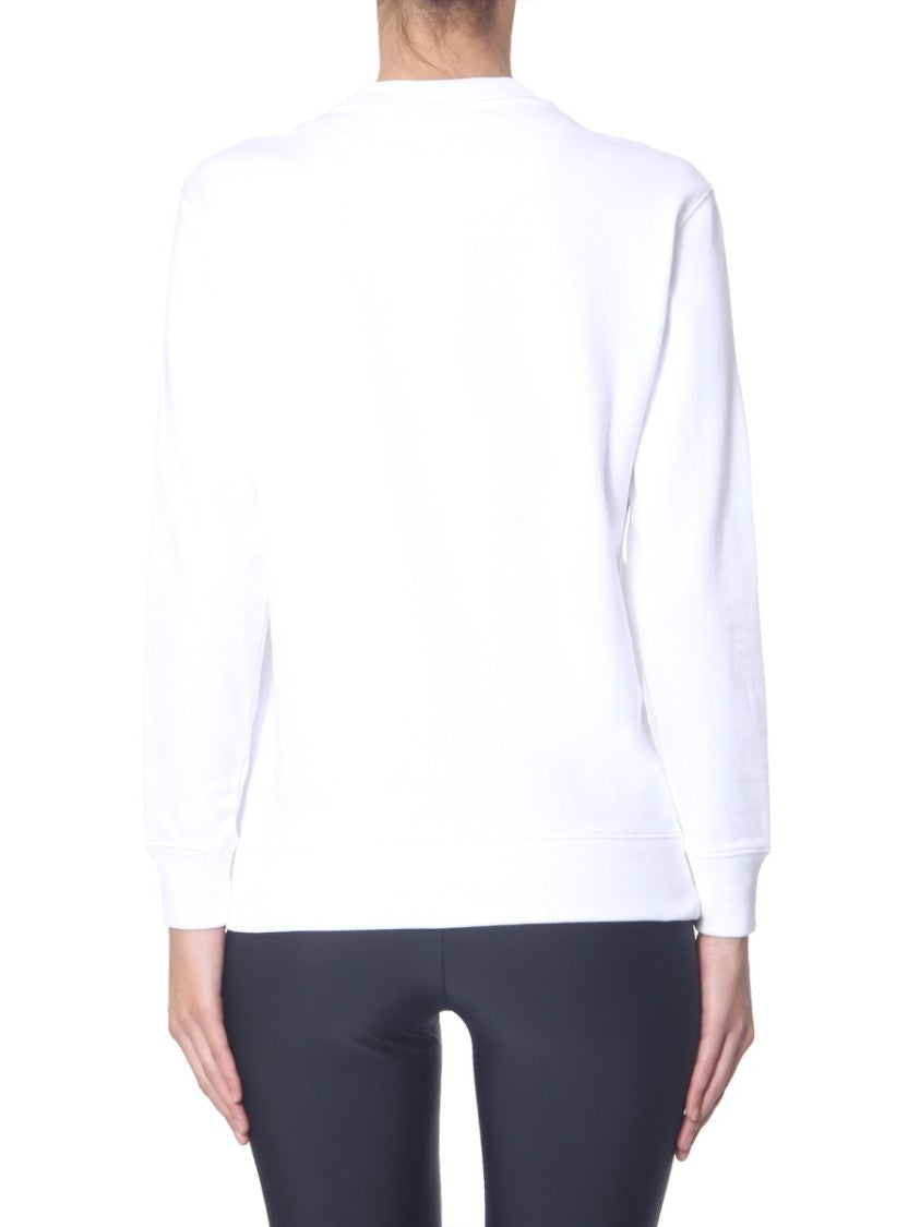 Versace Photographic Print Crew Neck Sweatshirt