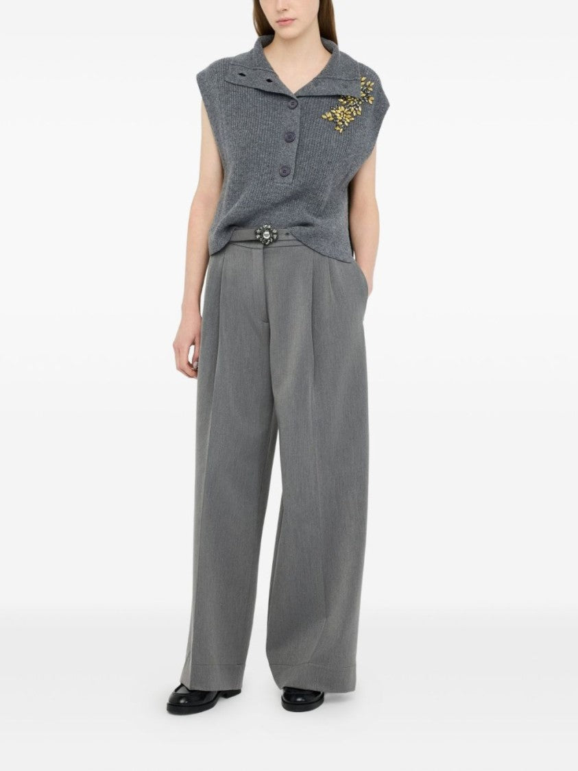 Liu Jo Wide-Leg Trousers With High Waist