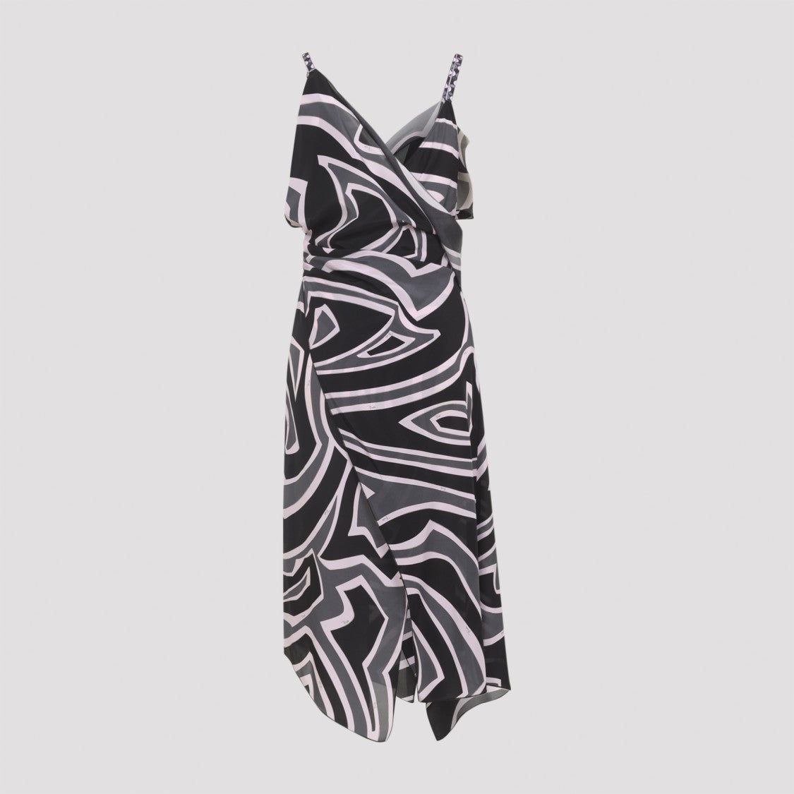 Pucci Black Silk Long Dress