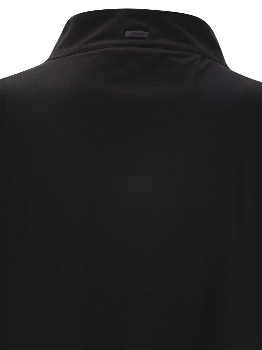 Herno Laminar Bomber Jacket With Zip