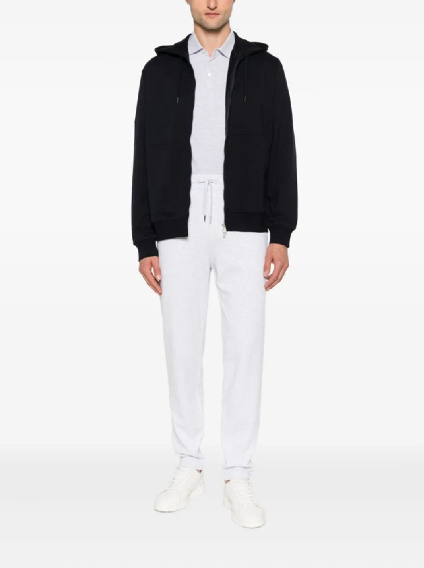 Brunello Cucinelli Hooded Sweatshirt With Full Zip