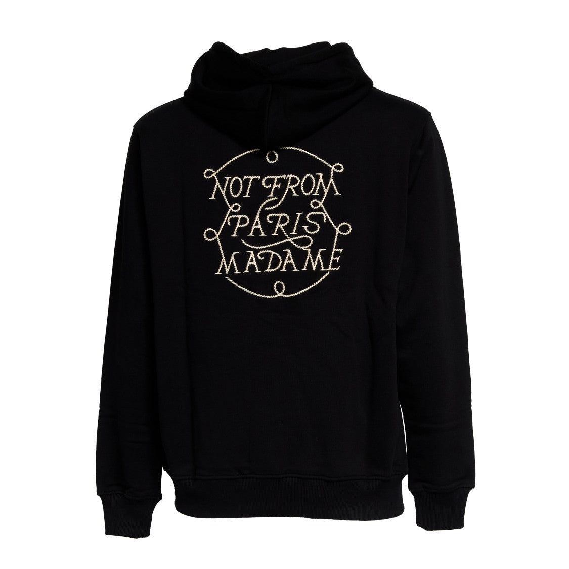 Drôle De Monsieur Slogan Tresses Hoodie