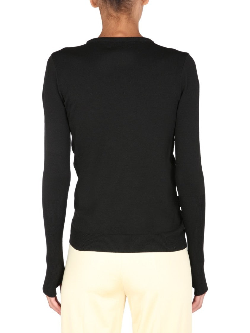 Opening Ceremony Fitted Crew Neck Sweater