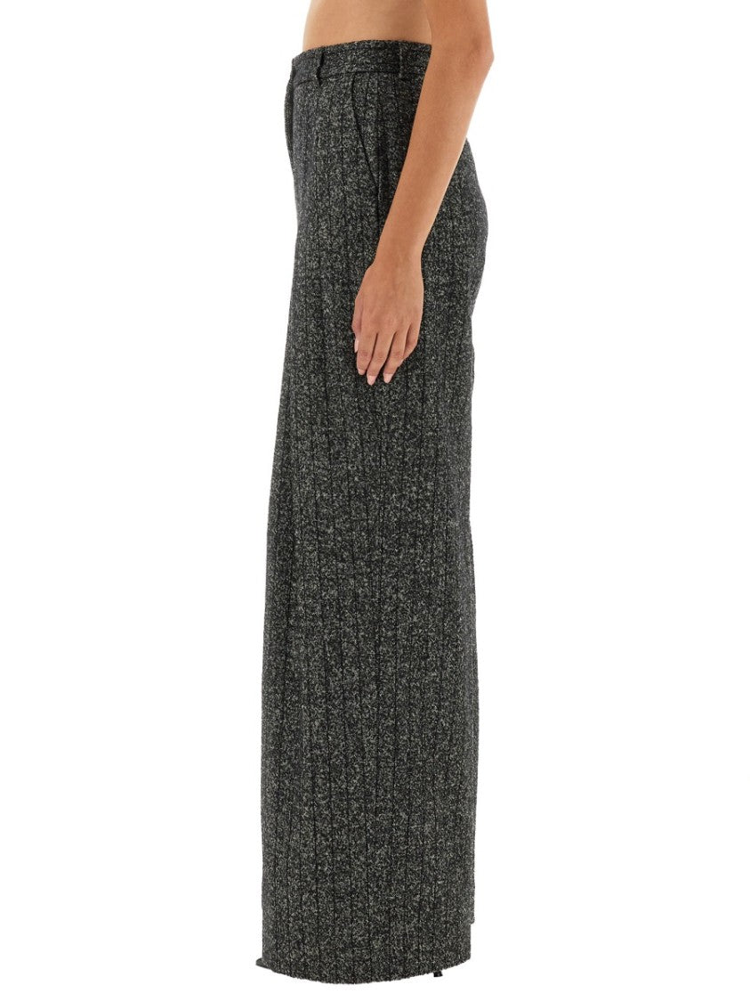 Dolce & Gabbana Striped Wool Pants