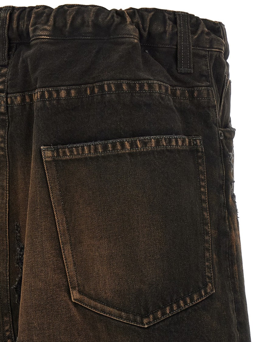 Maison Mihara Yasuhiro 'Waist Layered Denim' Pants