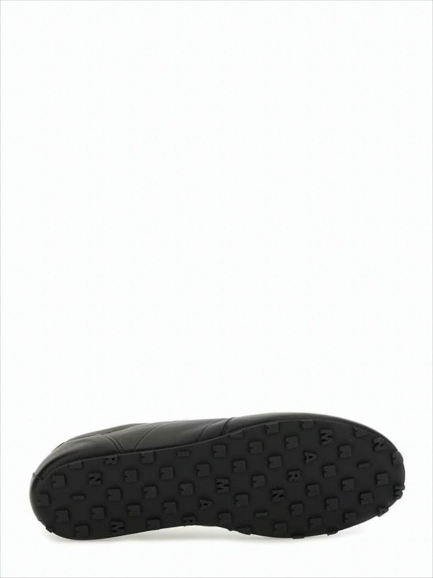 Marni Low-Profile Nappa Leather Sneakers