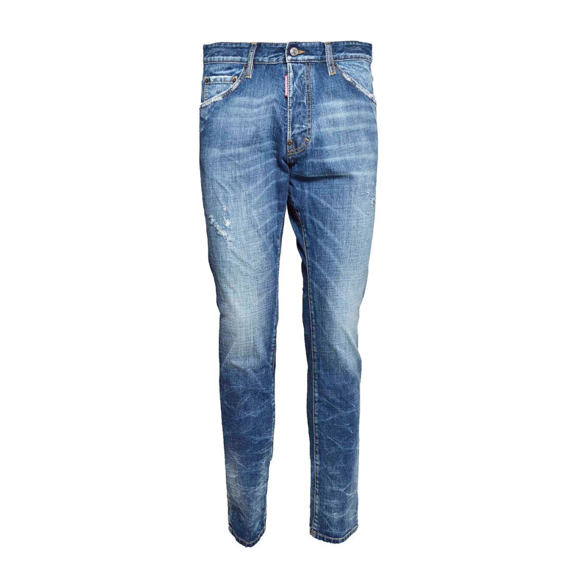 Dsquared2 Cool Guy Medium Reflective Blue Denim Jeans