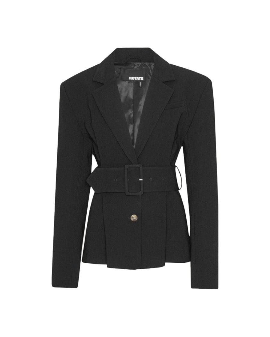 Rotate Black Belted Blazer