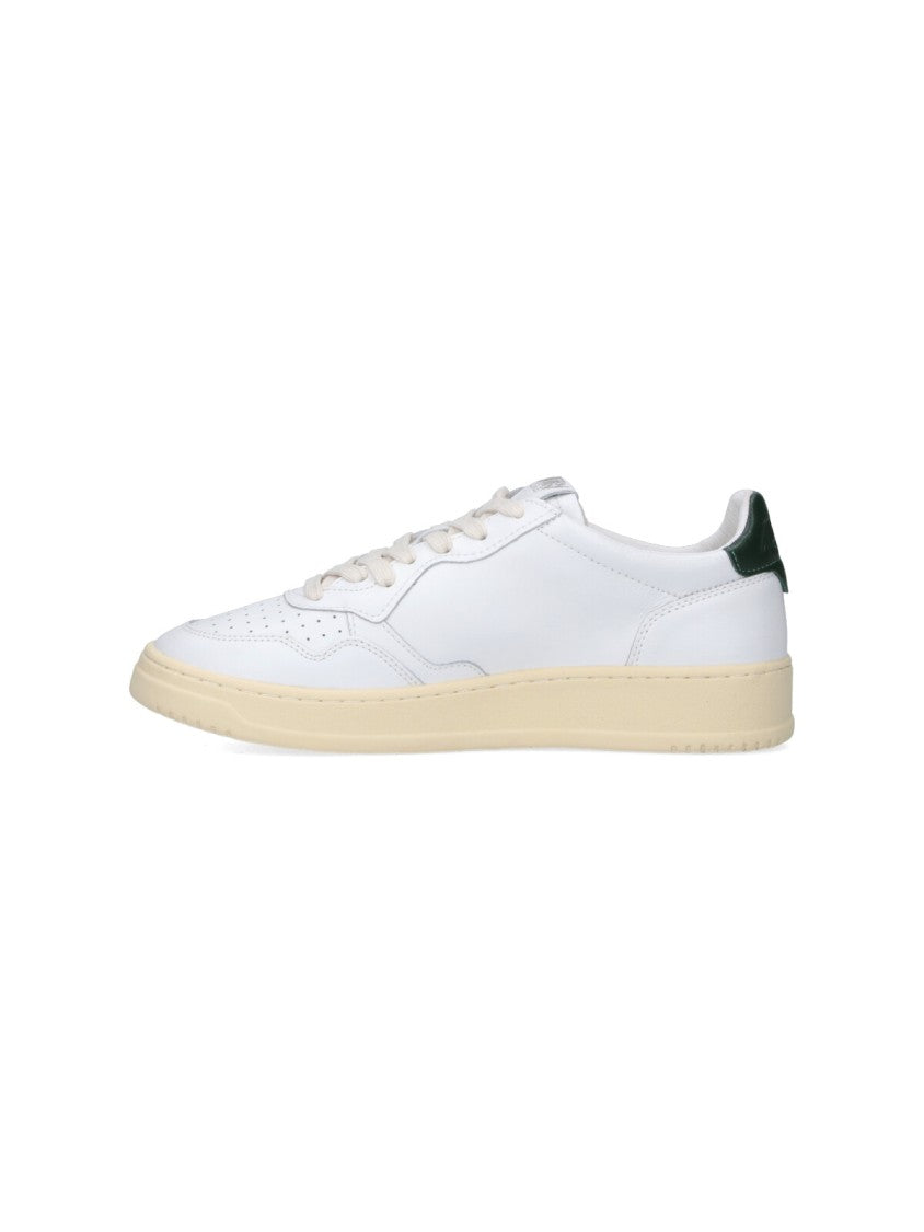 Autry Classic White Low-Top Sneakers With Minimalist Design