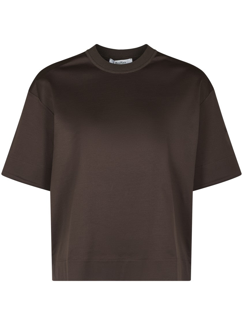 Max Mara Relaxed Fit Brown T-Shirt