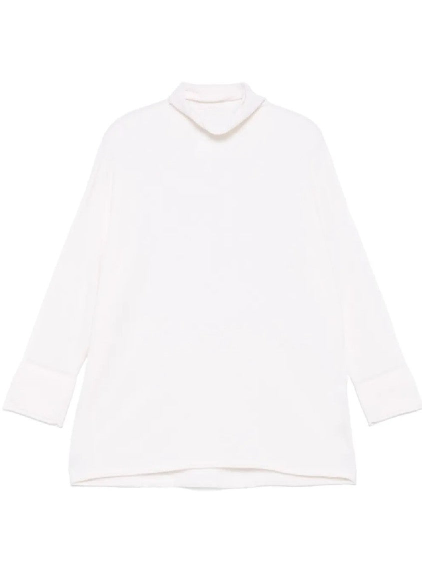 Max Mara High Neck Cashmere Top