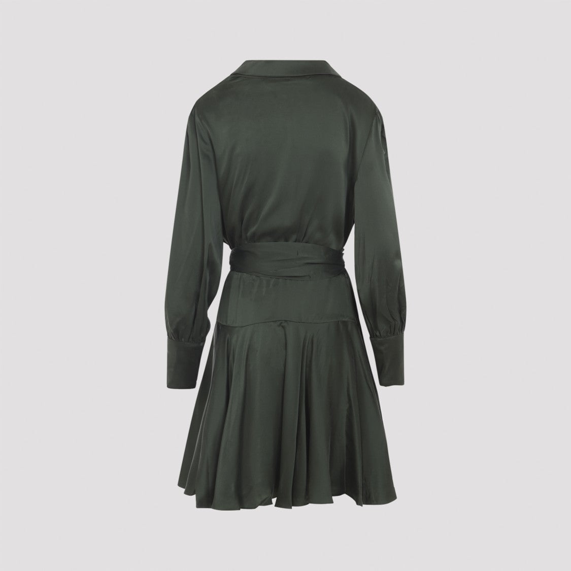 Zimmermann Wrap-Style Mini Dress With Flared Skirt