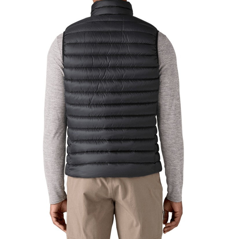 Patagonia Lightweight Windbreaker Vest With Down Insulation
