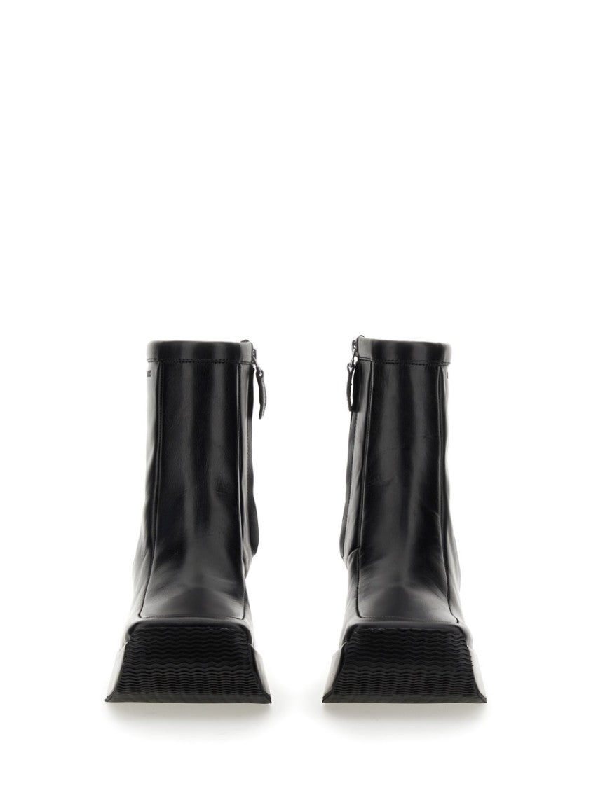 Raf Simons Ankle Boot With Square Toe