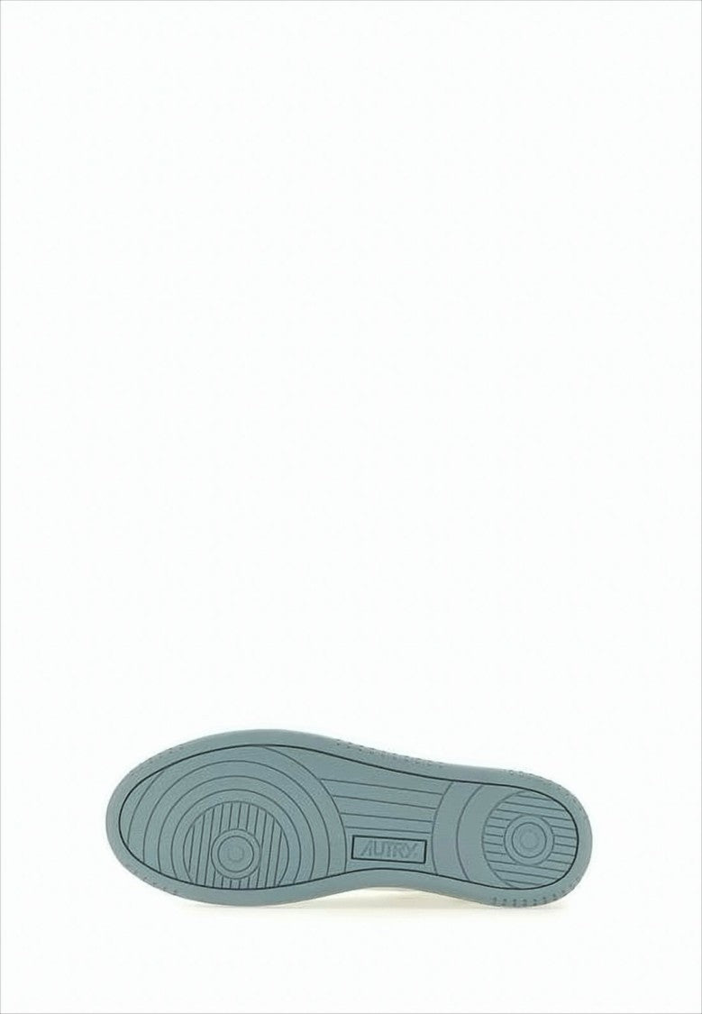 Autry Autry Low-Top Sneakers With Smooth Leather Panels And Perforated Detailing