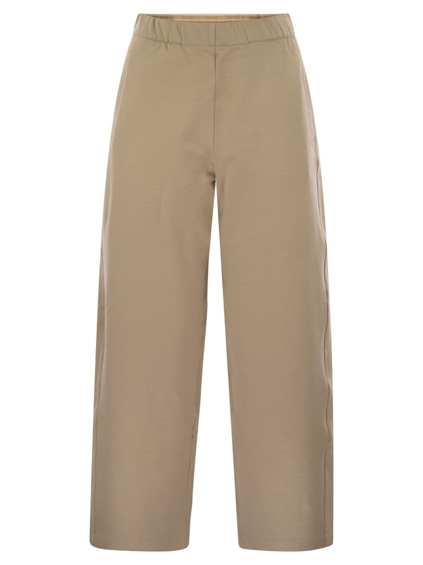 Max Mara Filovia - Silk And Cotton Fleece Trousers