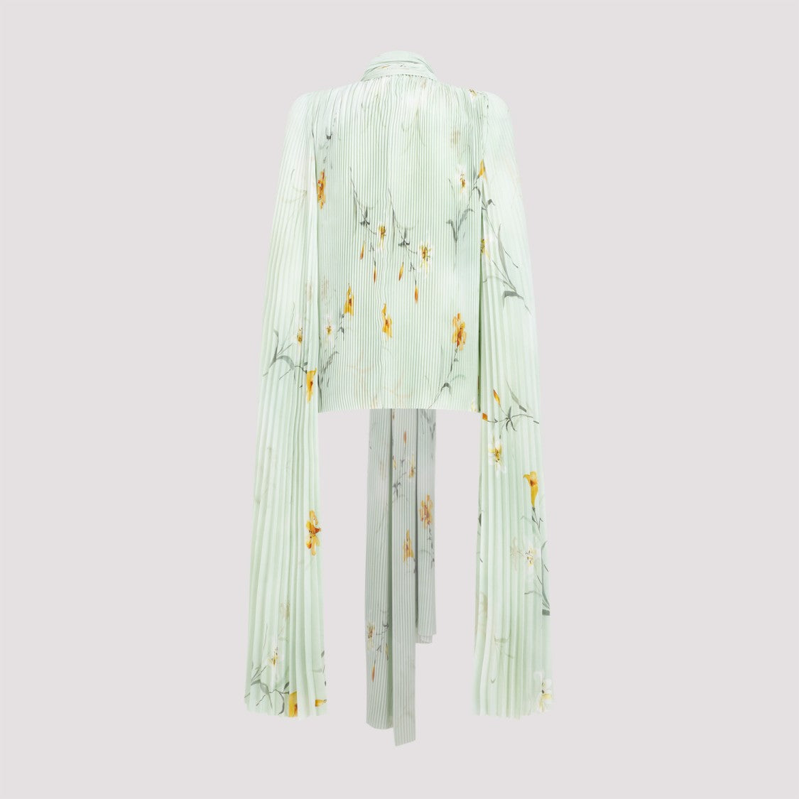 Balenciaga Green Polyester Blouse