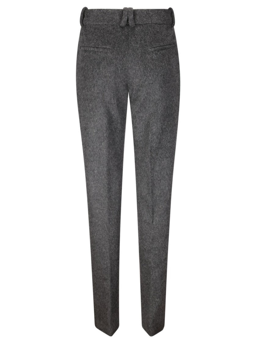 16Arlington Wool Blend Trousers With Ironed Crease