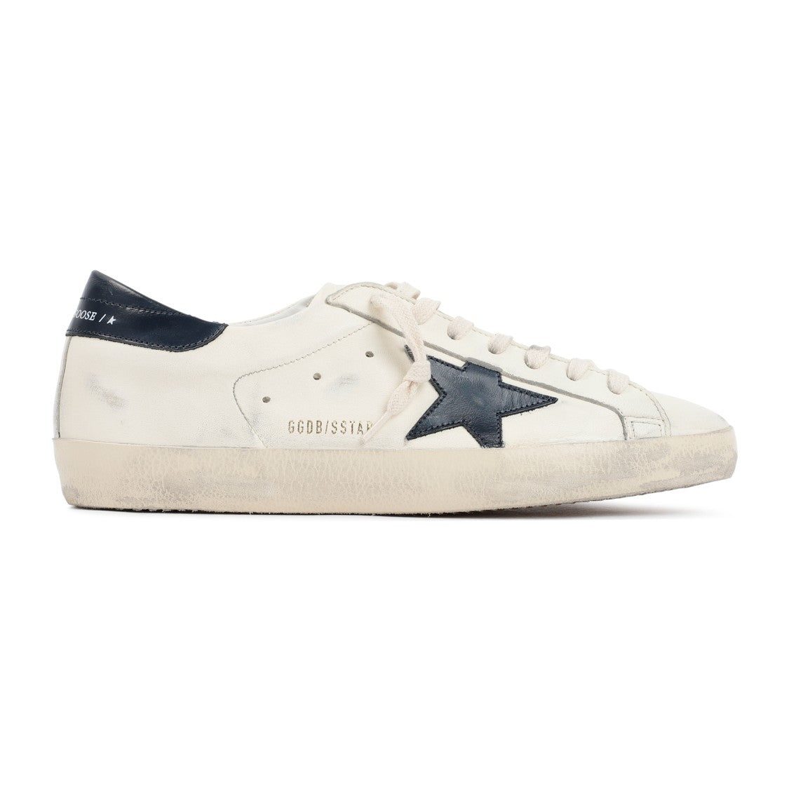 Golden Goose Beige Superstar Sneakers With Vintage Finish
