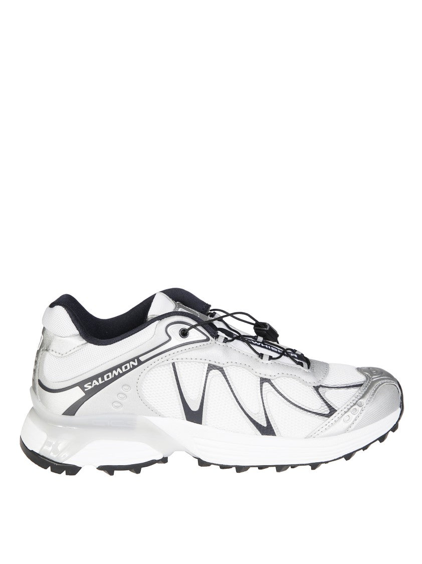 Salomon Aerodynamic White Sneakers With Integrated Lacing System