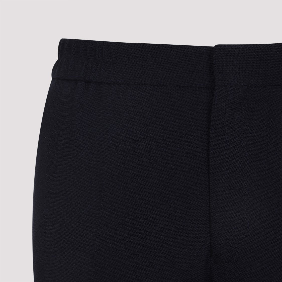 Paul Smith Tailored Blue Wool Trousers With Elastic Waistband