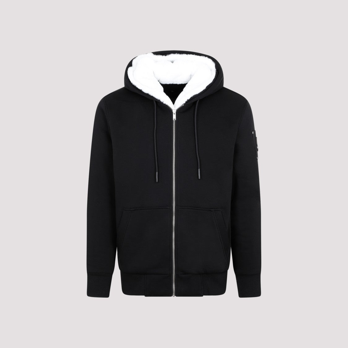 Moose Knuckles Black Classic Bunny 3 Hoodie