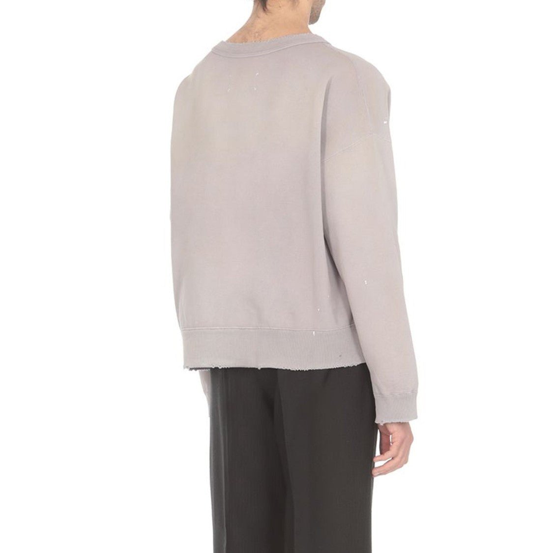 Maison Margiela Lilac 100% Cotton Sweatshirt