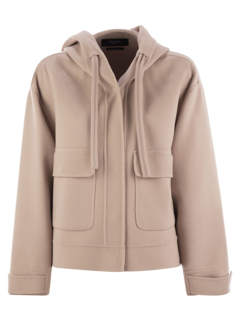 Max Mara Gary - Hooded Jacket In Wool