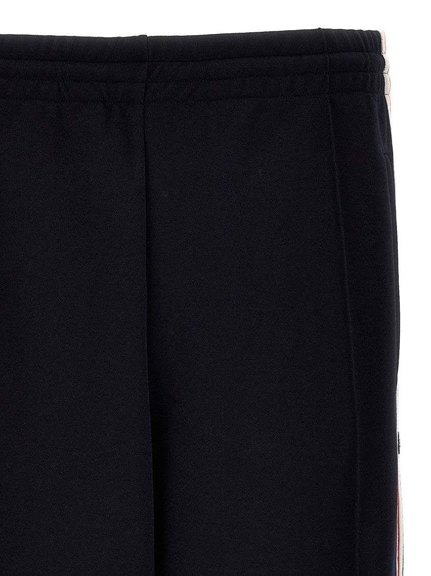 Golden Goose Wide Leg Joggers With Contrast Side Bands