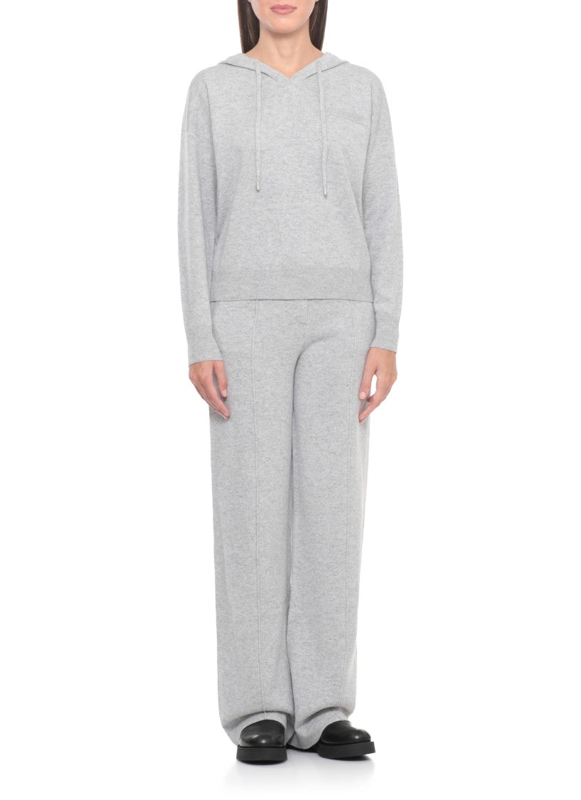 Peserico Grey Wool Blend Sweater