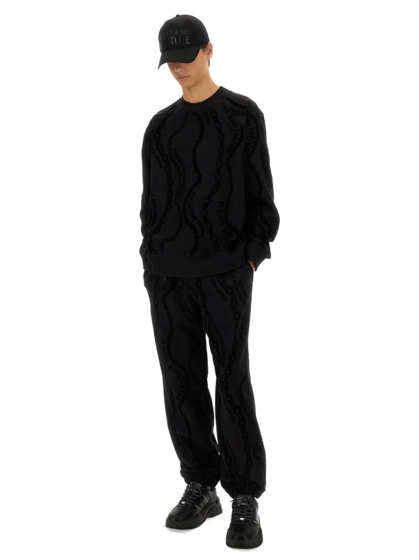 Versace Jeans Couture All Over "Chain" Jogging Pants