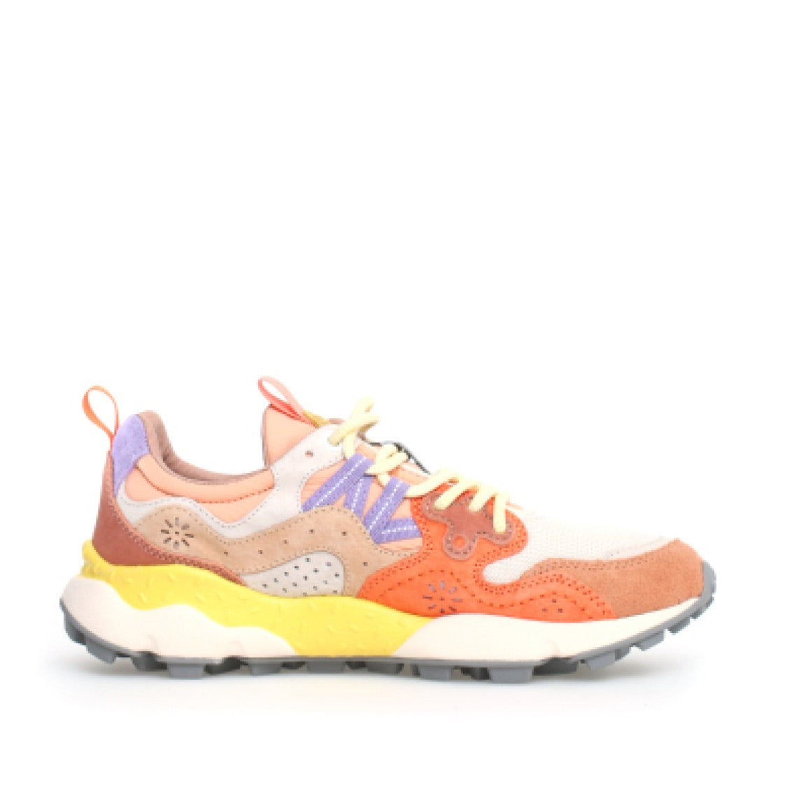 Flower Mountain Yamano Biscuit And Beige Sneakers