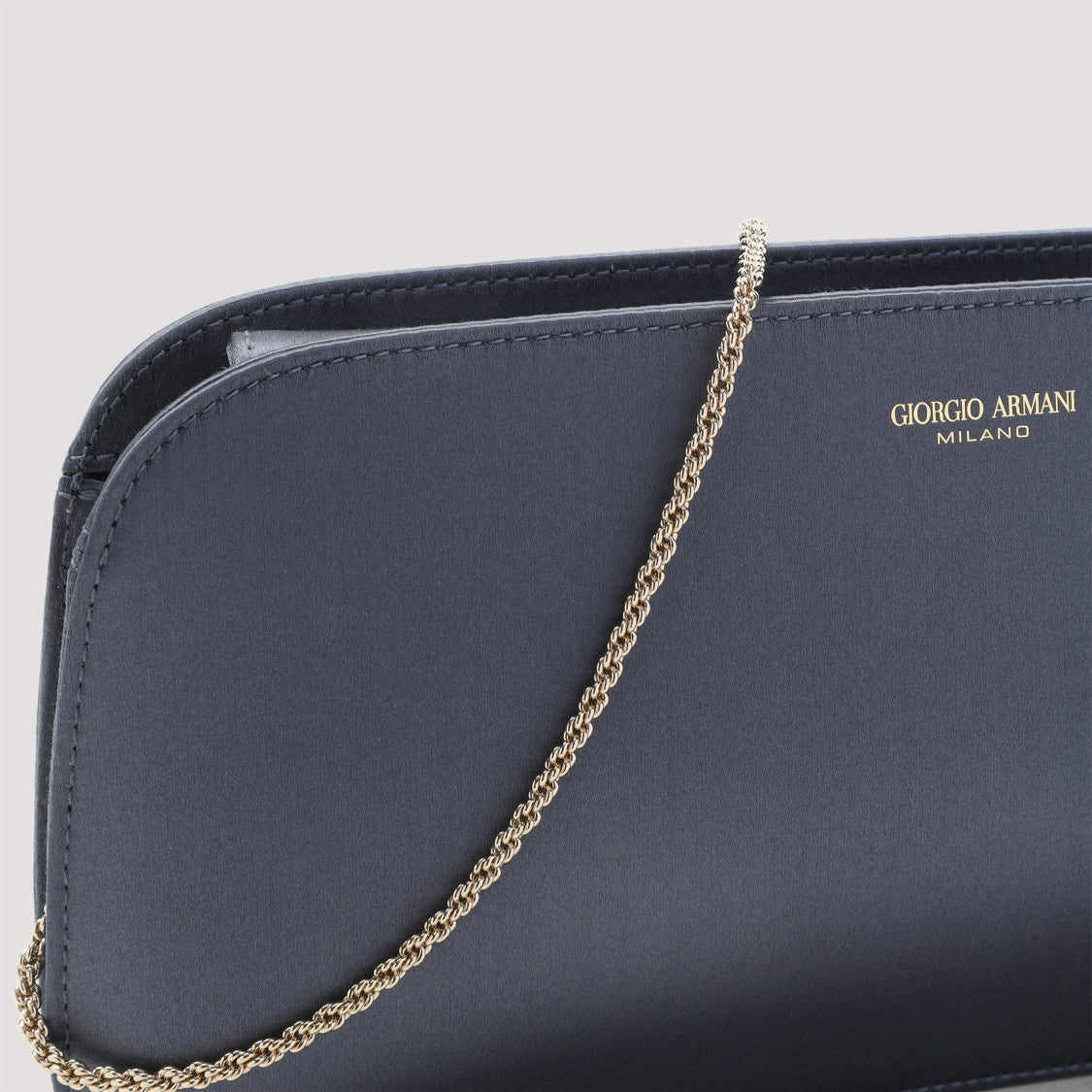 Giorgio Armani Grey Viscose Handbag
