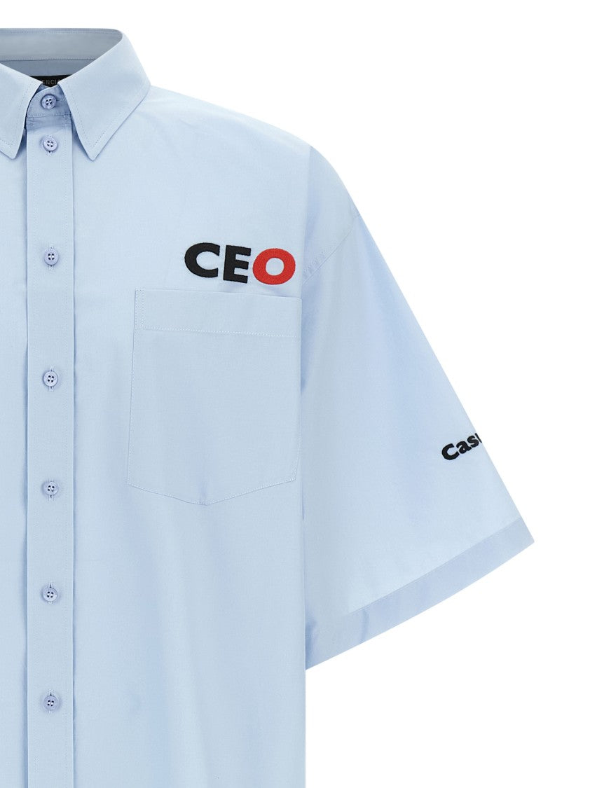 Balenciaga 'Ceo Uniform Logo' Shirt