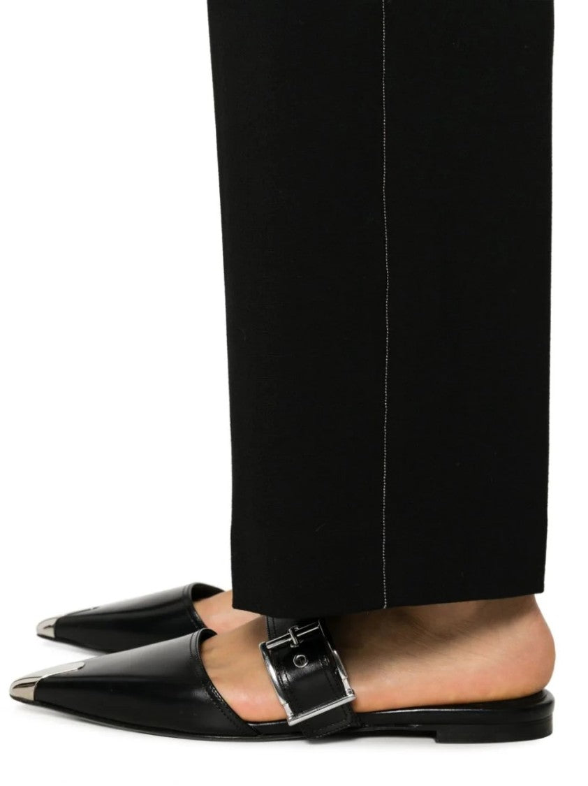Fabiana Filippi Wide-Leg Trousers With Design And Stretch Fabric