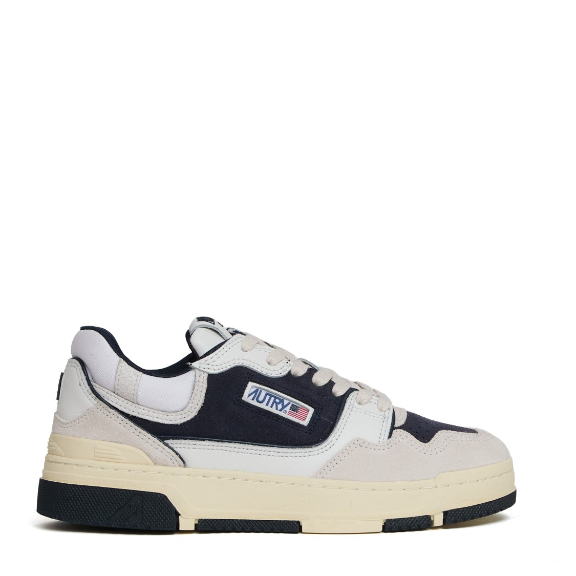Autry Clc Low Sneakers In White Leather