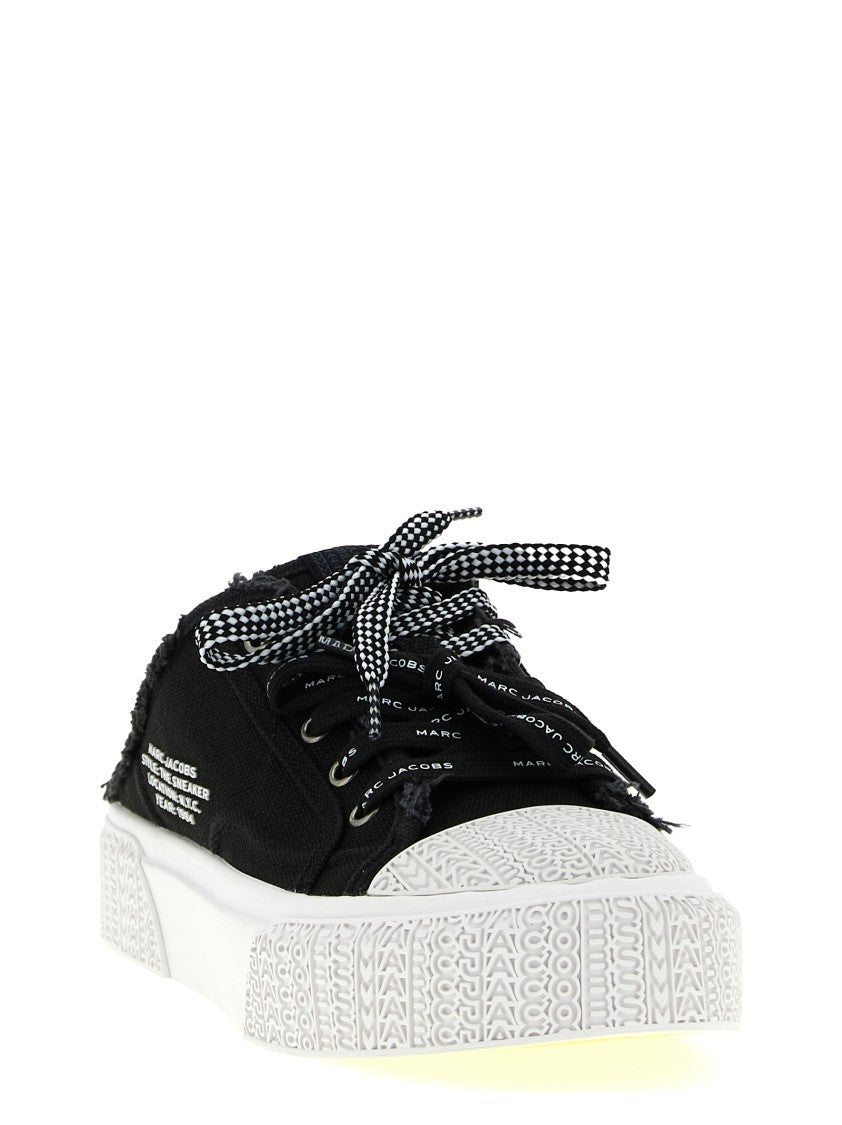 Marc Jacobs Slide-In Sneaker Mules With Textured Rubber Midsole