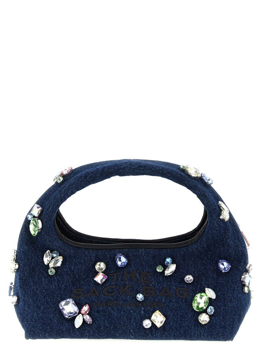 Marc Jacobs The Gem Denim Mini Sack' Handbag