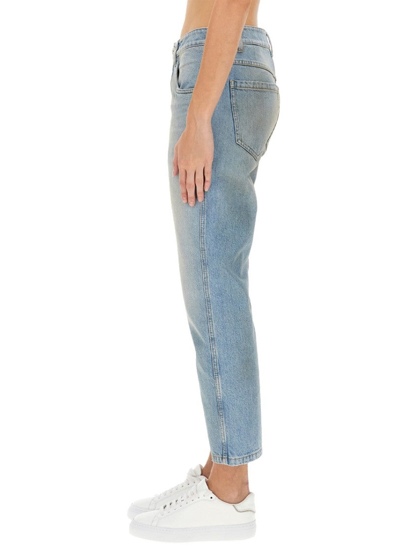 Brunello Cucinelli Straight Pants With Shiny Bartack