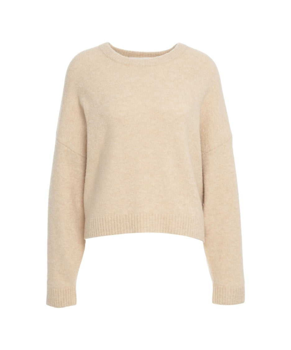 Crush Soft Textured Mohair Blend Sweater
