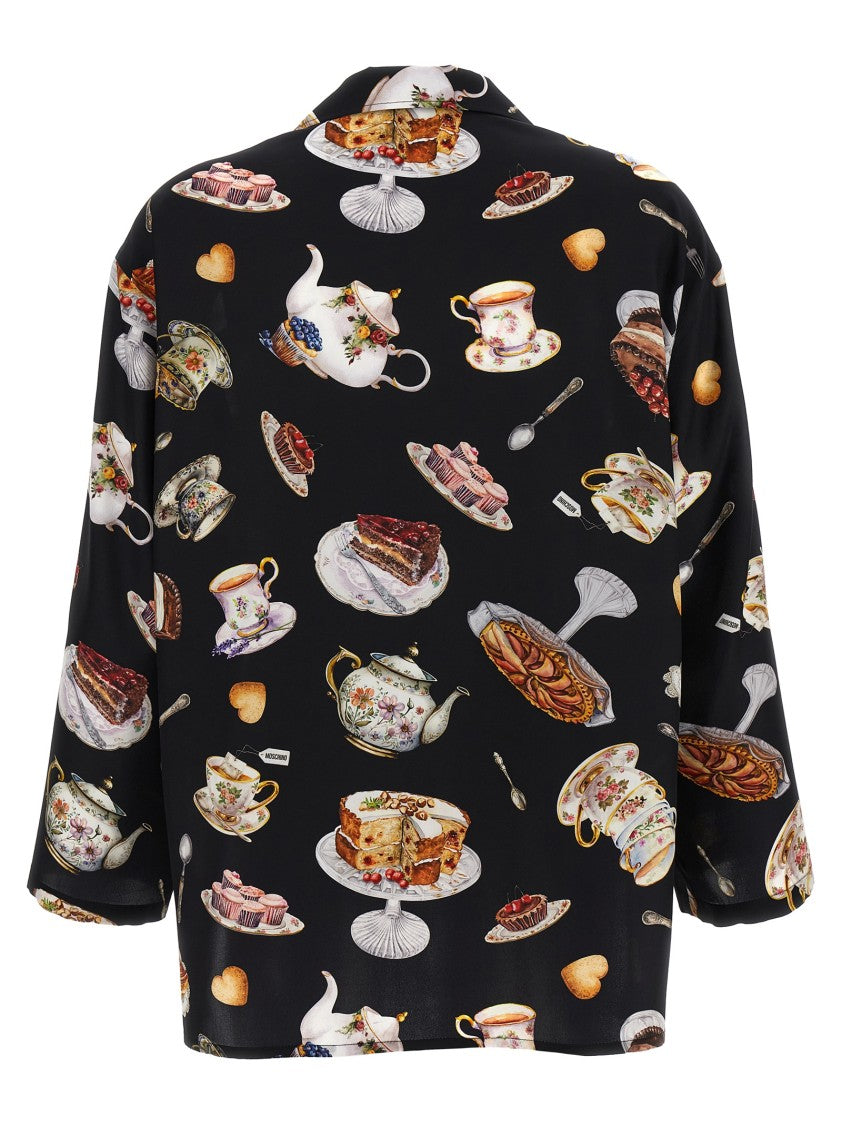 Moschino 'Tea Time' Print Shirt