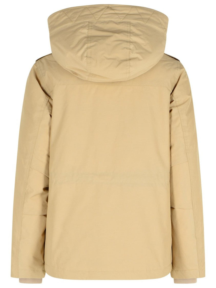 Woolrich John Rich & Bros 'Military' Beige Cotton Blend Jacket