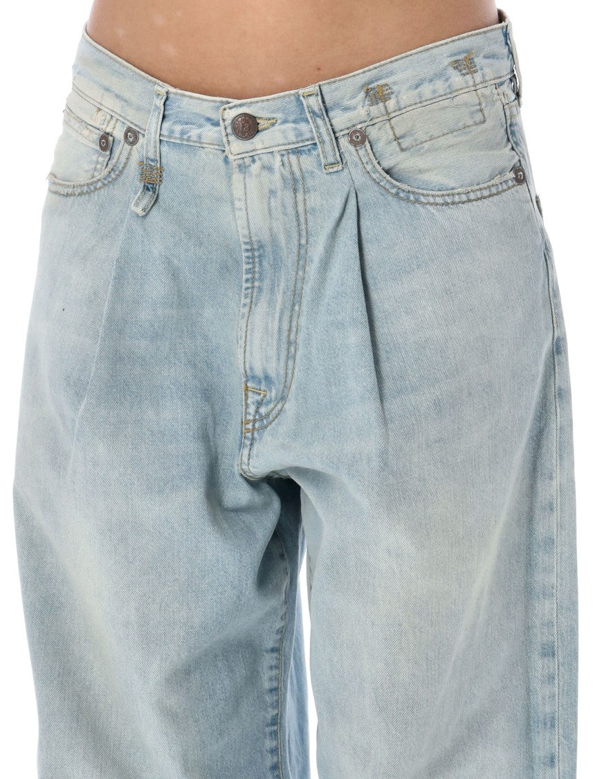 R13 Damon Pleated Wide Pant