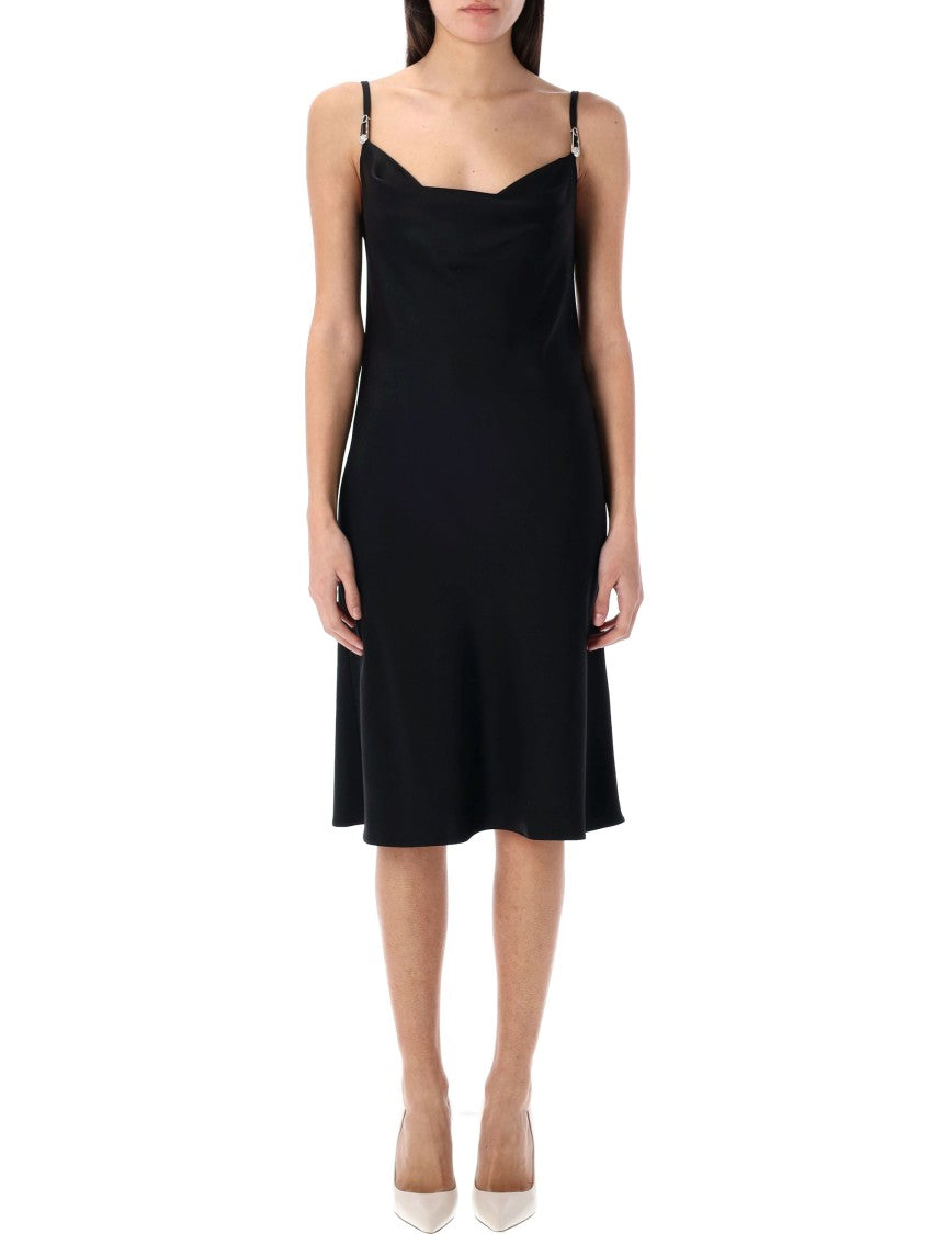 Versace Enver Satin Mini Dress