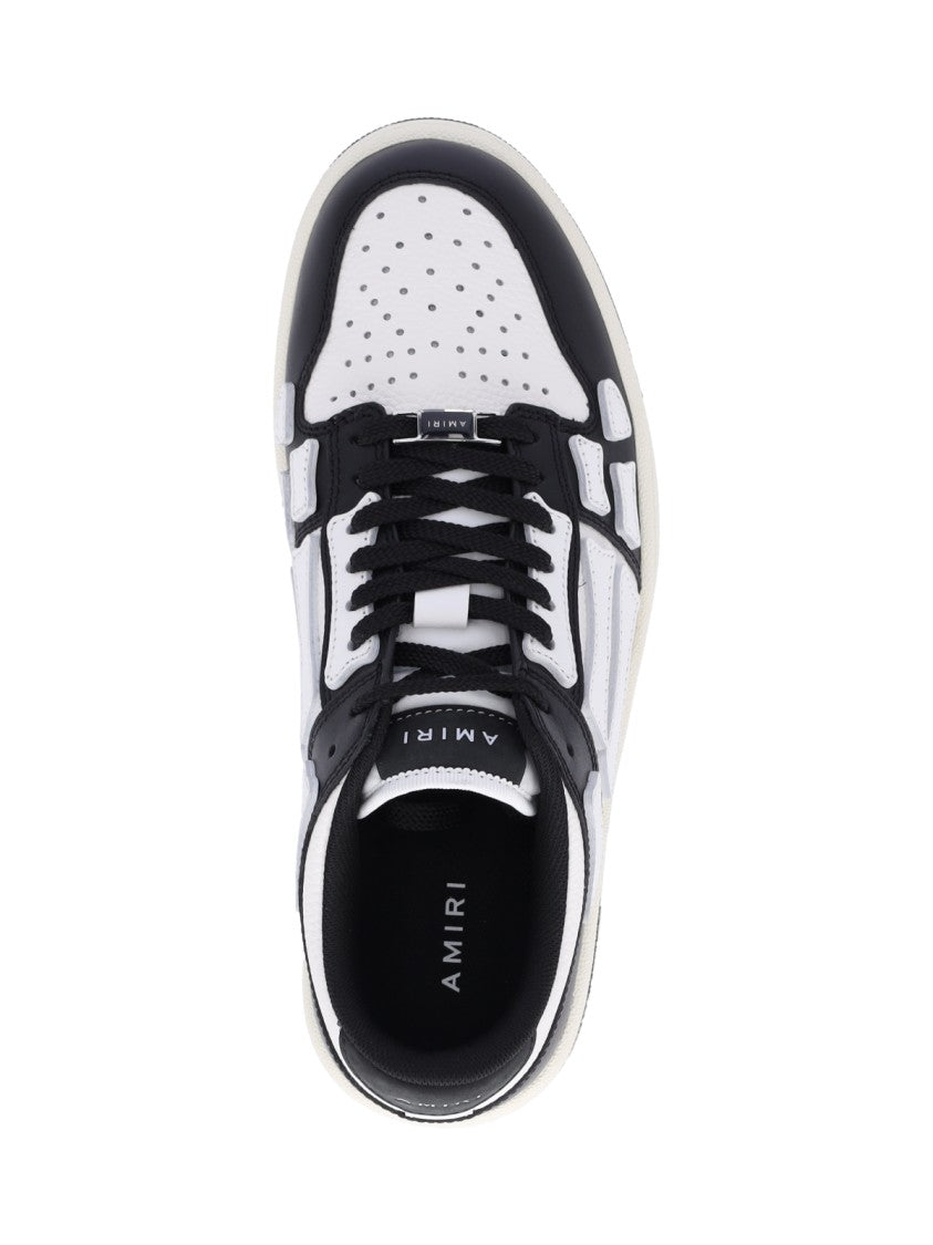 Amiri "Skel" Low-Top Sneakers – Black