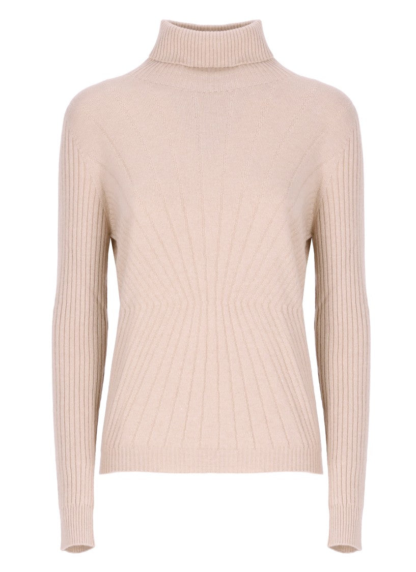 D. Exterior Beige Cashmere Blend Sweater