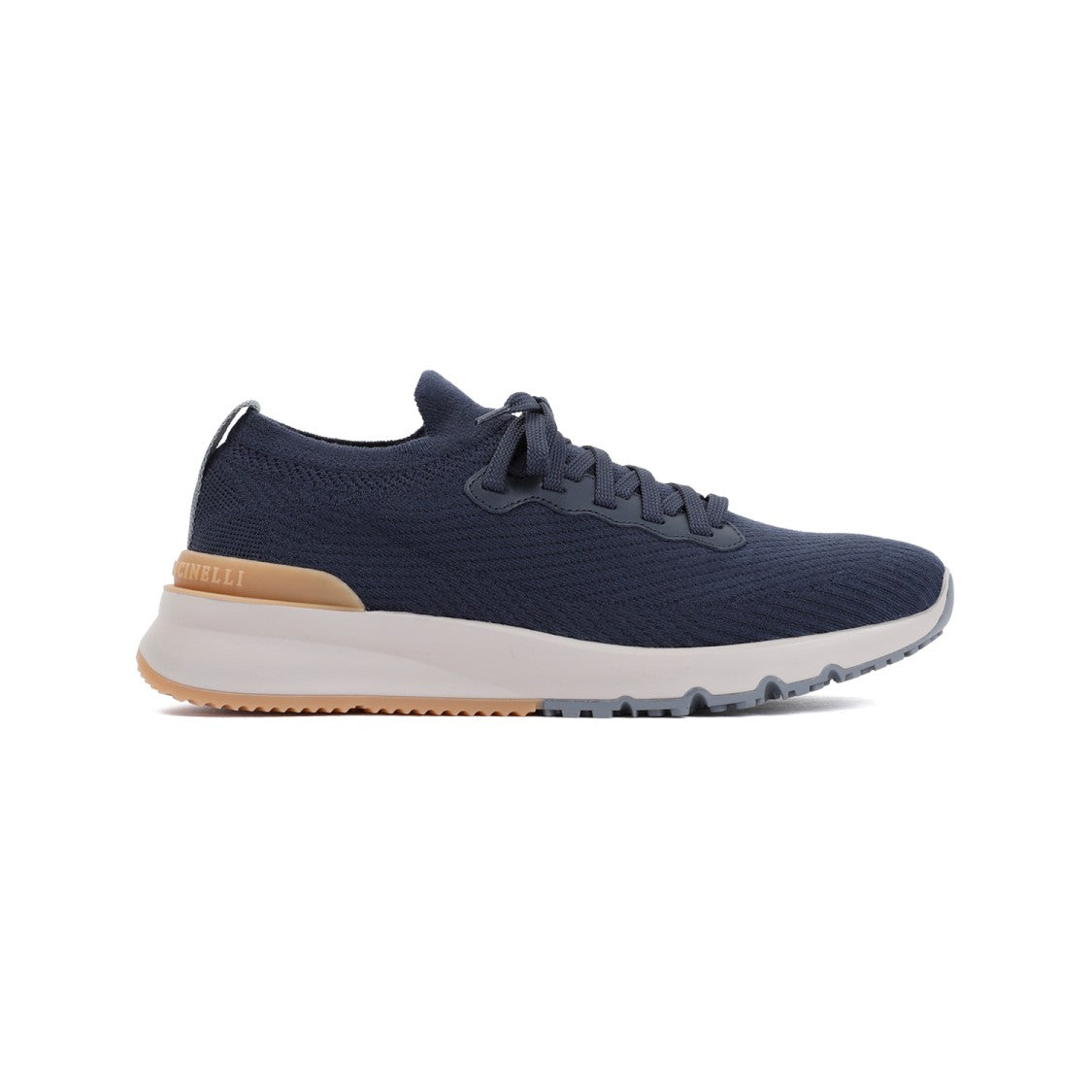 Brunello Cucinelli Navy Wool Shoes
