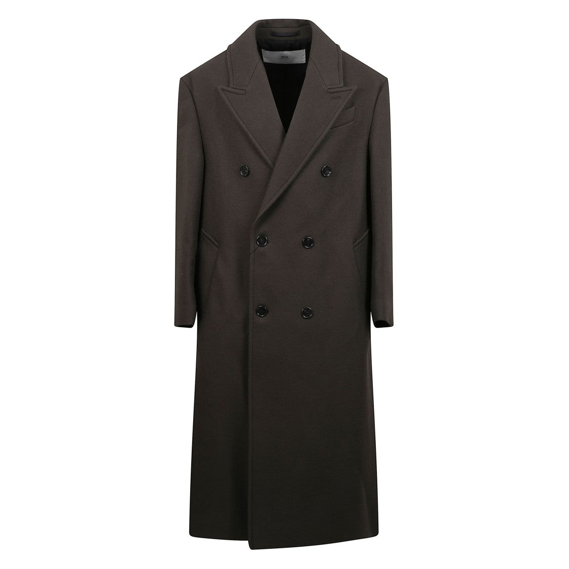 Ami Double-Breasted Wool Coat