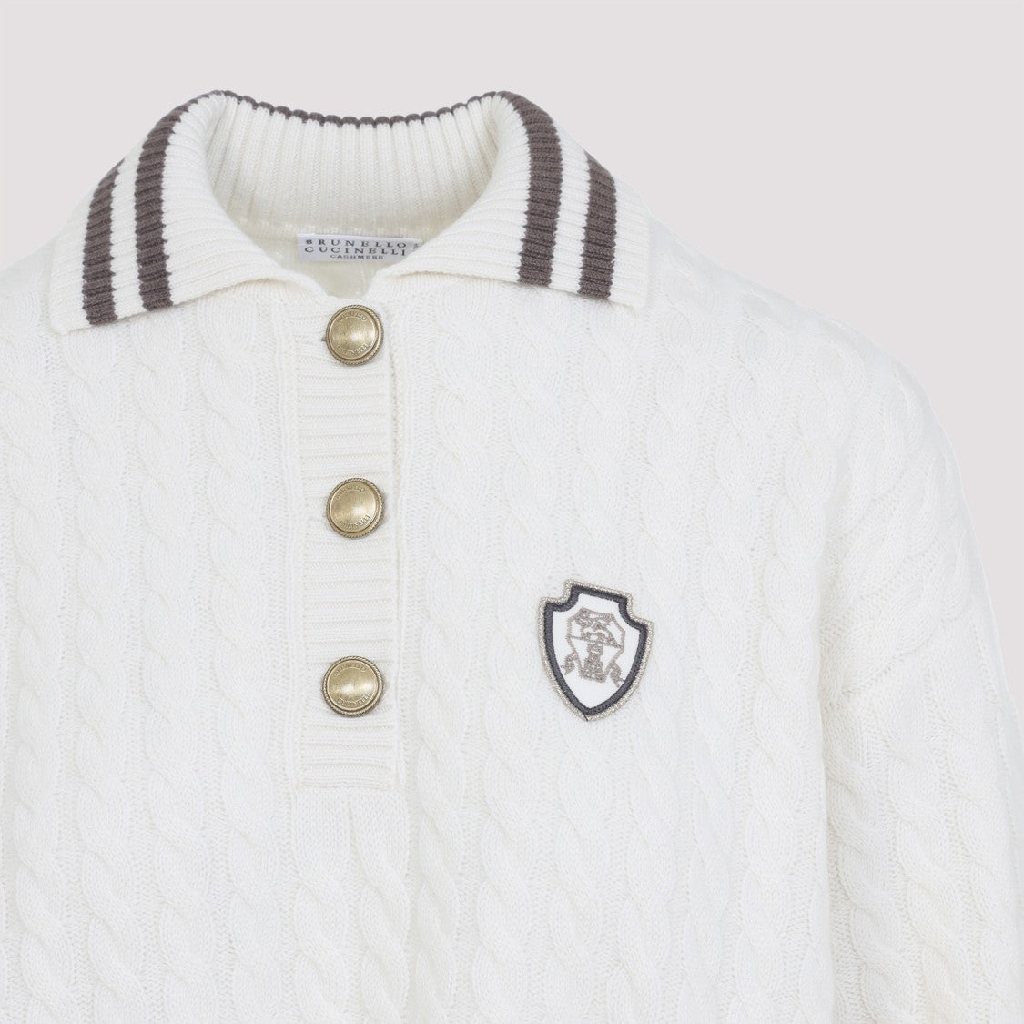 Brunello Cucinelli Cashmere Sport Club Pullover
