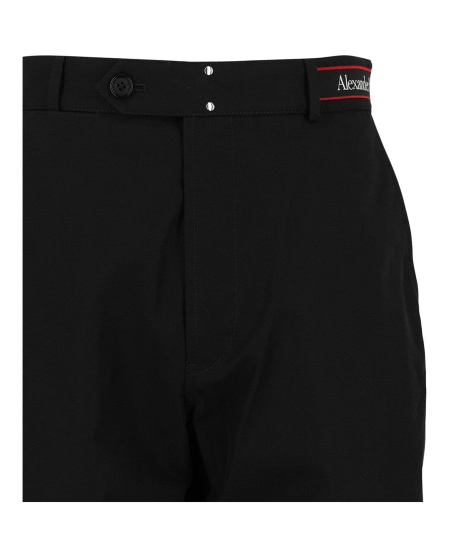 Alexander Mcqueen Logo Tape Shorts